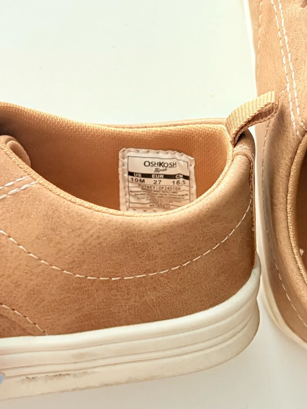 Boys OshKosh Tan Shoes
